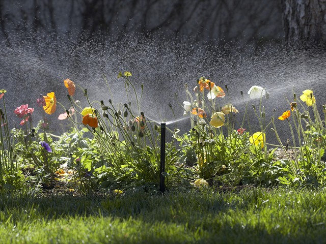 Mein schöner Garten - mit automatischer Rasenbewässerung